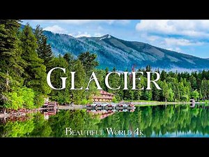 Glacier National Park 4K 🏔️ Alpine Lakes, Snowy Peaks and Untouched Wilderness
