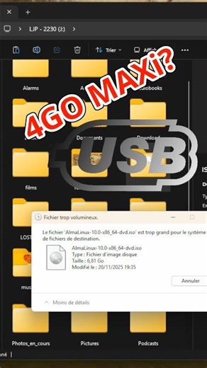 File too large? Goodbye 4GB limit! #short
