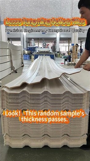 Lesso Yangming Hollow Roof Sheet: Excellence Proven by Data #b2b #onsales #testing #supplier
