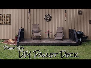 DIY Pallet Deck (Part Two)