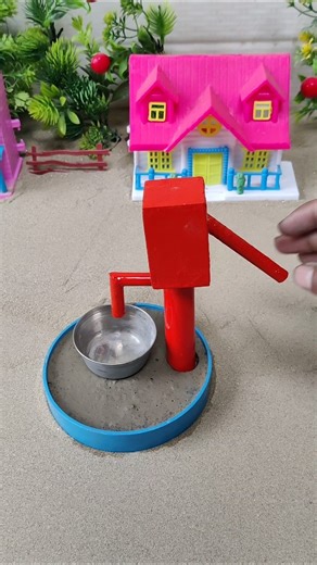 diy mini hand pump stand making machine project #shorts