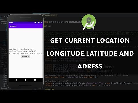 Android studio and Kotlin tutorial get Current Location : Latitude,Longitude and Adress