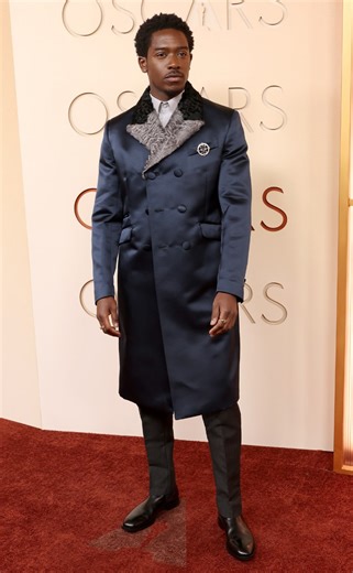 Oscars: What Damson Idris really learned from working with Brad Pitt