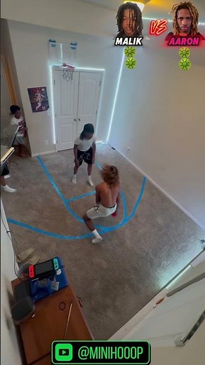 Mini hoop 1v1 #minihoop #basketball