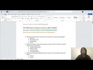 LIVE 100+ MRI Registry Review Practice Test Questions & Answers | ARRT & ARMRIT (2026