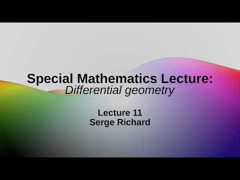 Differential geometry 11
