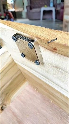 easy way to install a drawer lock #woodworking #tipsntricks #diy