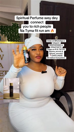 Connection perfume 35,000 naira Order on WhatsApp or telegram 08029204882 or 09065728119 Pages on IG & TIKTOK @tyma_secrets & @tyma_secrets2 📍LEKKI LAGOS We deliver Everywhere