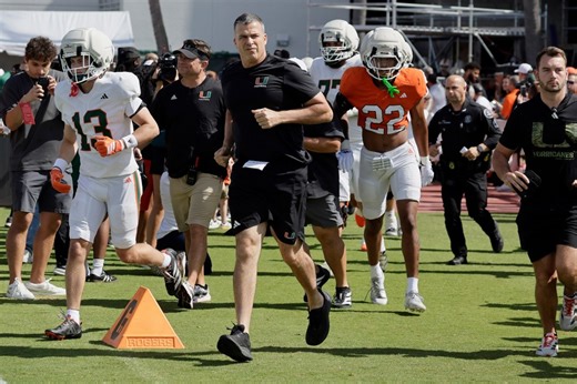 Five takeaways from Hurricanes’ spring practice, and six standouts from Saturday’s spring game