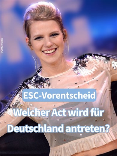 ESC 2026: Wer vertritt Deutschland in Wien?