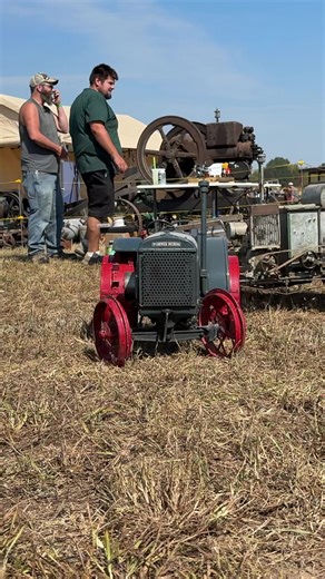 McCormick Deering tractor pulling Case Harvester 👍 Steam O Rama in Halltown Missouri #tractor #tractorshow #harvest #farming #machinery