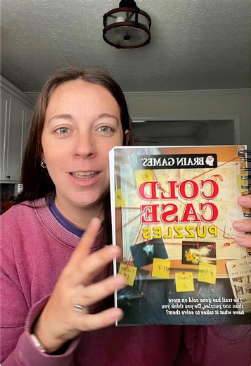 Engaging Cold Case Brain Games Book Review