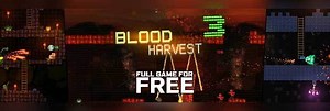PCゲーム無料配布『Blood Harvest 3』フリーエイムで撃ちまくる！高難易度2Dガンアクション  [Indie Gala]