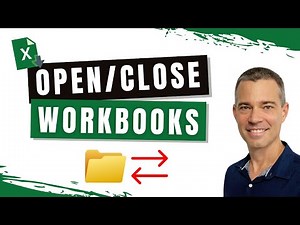 How to Create, Open and Close Files in Excel (Lesson 2 of 50)