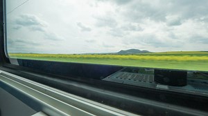 Timelapse of a train journey - Free Stock Video