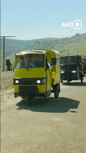 🍇 Mit der Piaggio Ape entlang der Mosel – ein echtes "Ape"nteuer! | ARD Reisen #ape #mosel #piaggio