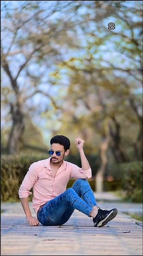 4 Easy Sitting Poses for Boy’s #photoshoot #pose #photography