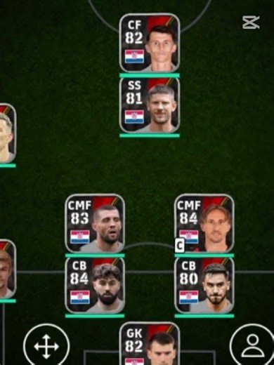 crotia xi pick up line dream team 😱☠️