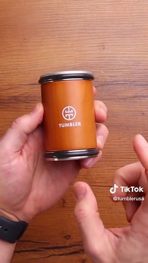 Sharpening a Metal Ruler to Razor Sharpness | Tumbler Rolling Sharpener