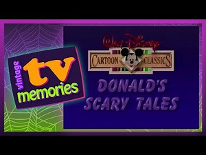 1990 - Donald's Scary Tales - Halloween VHS