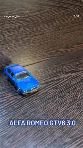 Alfa Romeo GTV6 3.0 - Hotwheels Diecast