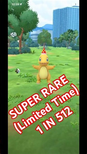 ✨ Shiny Party Hat Charmander - Pokémon GO ✨#pokemongo #shinypokemon #ポケモンGO #pokemon #shinyhunting
