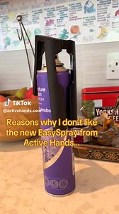 The NEW EasySpray is the perfect add-on for aerosol sprays if you struggle with reduced hand function! | Active Hands