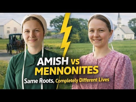 Amish vs Mennonites: Same Roots, Completely Different Lives (Shocking Truth)