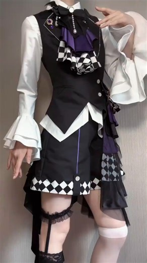 Devil Inspired on Instagram: "🖤⚜️ Noble Shadows – Black Prince Ouji Set ⚜️🖤 Command attention with this striking Ouji look — sharp, elegant, and unapologetically regal 👑 💼 What’s included: – Foldover Collar Waistcoat with Brooch – High Waist Shorts – Flowing Detachable Train – Jabot Tie 🔍 Search “FOGC-236” on devilinspired.com to get yours! 💡 Style tip: Add a matching shirt + mini hat to seal the royal deal 🎩🖤 🛒 Don’t miss your crown moment — preorder now! 🎁 Enjoy 12% OFF sitewide with