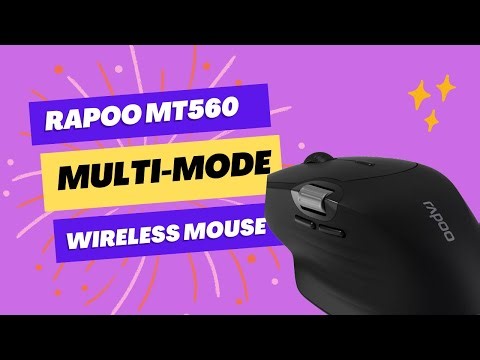 Rapoo MT560 Multi-mode Wireless Mouse