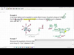 Matriculation Physics: Electric Field (Q3)