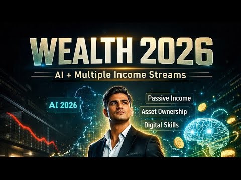 WEALTH in 2026 🚀 AI + Multiple Income Streams Blueprint for Financial Freedom#new #income