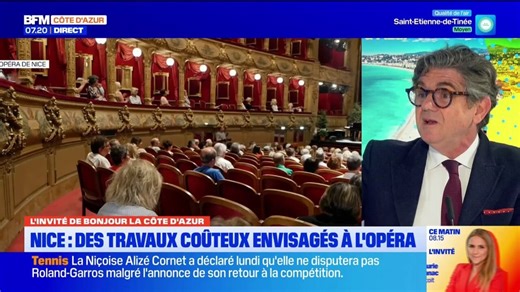 Vétusté de l'opéra de Nice: la mairie prévoit des travaux à partir de 2027
