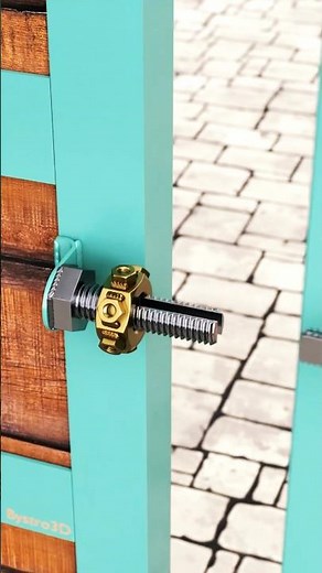 How a Door Latch Works? 🛠️ | Simple Lock Mechanism in Action! #Shorts #Engineering