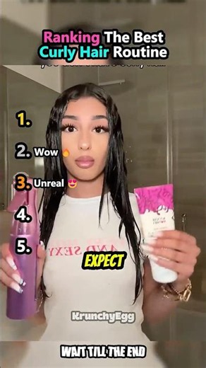 Ranking The BEST Curly Hair Routine 😍🌀