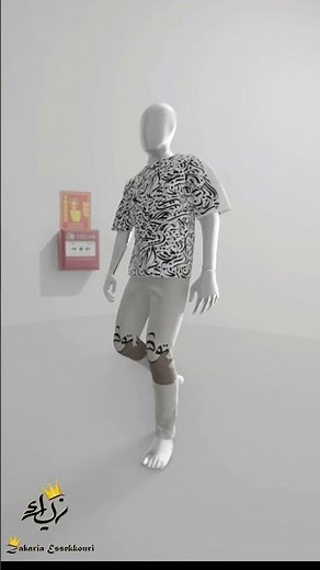 3D T-shirt Mockup animation blender + marvelous designer + 3d clo ‪@BlenderOfficial‬