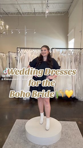 1K views | This one is for the boho brides!! Which one is your favorite? ☺️✨ #boho #bohowedding #bohostyle #western #wedding #weddingtiktok #bridal #bridalgown | Happily Ever After Bridal | Facebook