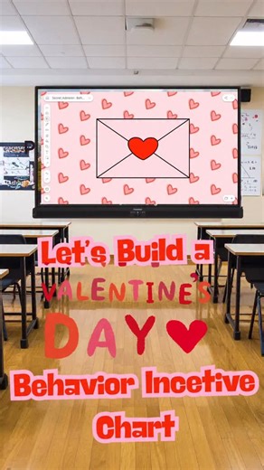 Brittany LaRue/ EdTech Education Consultant on Instagram: "✨ Valentine’s Day Behavior Incentive Idea! 💌 Looking for a fun and festive way to boost positive behavior in your classroom? Try “Who’s the Secret Admirer?” – a quick behavior incentive you can create using Explain Everything on your Promethean ActivPanel or ActivSuite! Just add a Valentine’s envelope + background, layer a hidden name behind it, and throughout the day keep an eye on your Secret Admirer. At the end of the day, erase the 