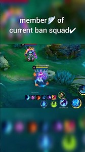 member of current ban squad✅️ #mobilelegends #mobilelegendswtf #mobilelegendsbangbang #mlbb