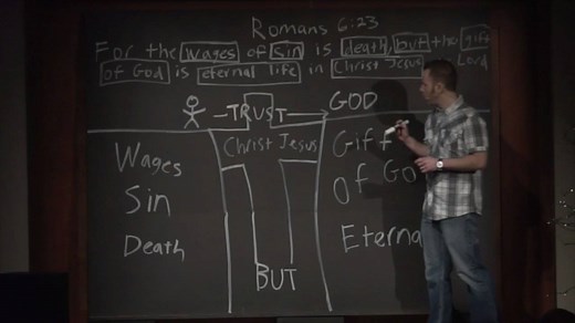 The Bridge - Romans 6:23 | Here's a practical way you can share the Gospel using The Bridge Illustration with one verse, Romans 6:23. | 121 Community Church