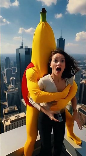 BANANA MAN Saves Day! (Gone Wild) 🍌🦸‍♂️ - Surreal Hardstyle Meme Compilation