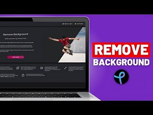 How to Remove Background For Free Using Pixlr Editor