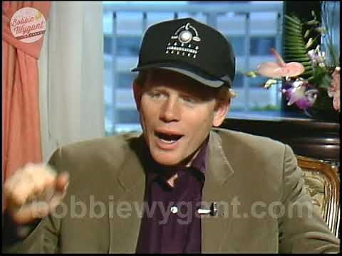 Ron Howard "Backdraft" 5/11/91 - Bobbie Wygant Archive