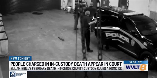 7 people charged in connection to Monroe County in-custody death appear in court