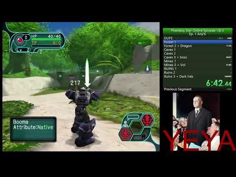 PSO Episode 1 & 2: Speedrun Any% EP1 01/03/26 59:45