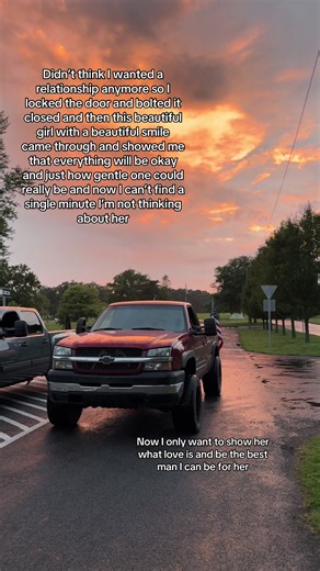 Didn’t think I wanted a relationship anymore so I locked the door and bolted it closed and then this beautiful girl with a beautiful smile came through and showed me that everything will be okay and just how gentle one could really be and now I can’t find a single minute I’m not thinking about her. Now I only want to show her what love is and be the best man I can be for her. #fyyyyyyyyyyyyyyyyyyyyyyyyyyyyyyyyyy #cateyechevy #fyp #fy #squatedtrucks🤮