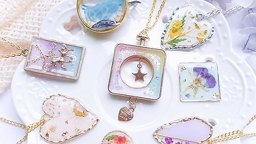 Resin Bezel Charms