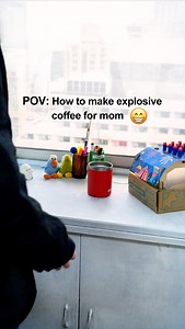 1.7K views | Why settle for alarms when you can wake up with a bang? ☕ We rigged mom’s coffee cup with our Mechanical Firecracker—darts flying and laughs guaranteed! Warning: May cause surprise jumps!  #MorningPranks #STEMFun #Tinkerer #Tinkererbox #TinkererSTEAMbox #kidsactivities #momprank | Tinkerer | Facebook