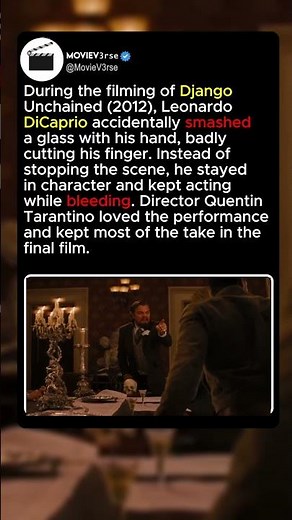 Django Unchained's Bloodiest Scene Was Real 😱 #movie