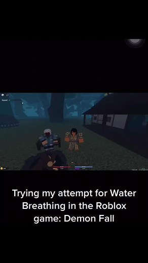 Mastering Water Breathing in Demon Fall Roblox Game